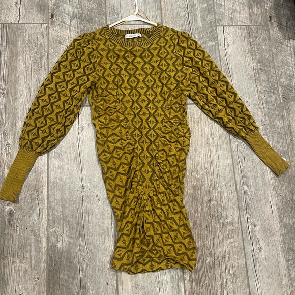 Zara Draped Knit Dress - Picture 5 of 9